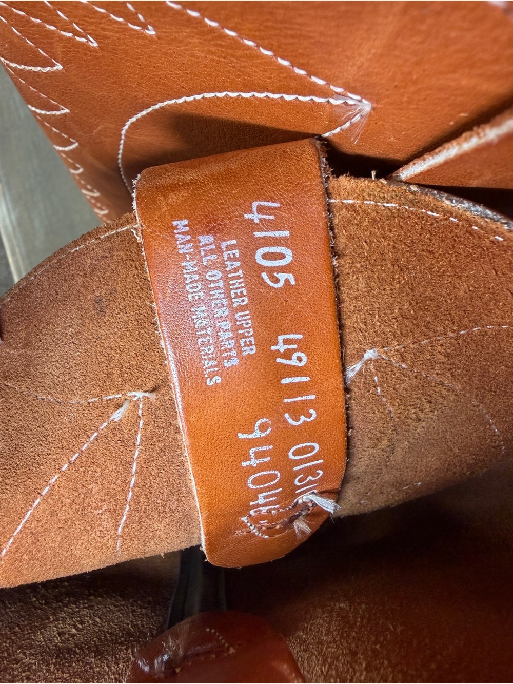 Vintage Landis Western Campus Work Boots Men’s 10.5 D Tan Leather Boots USA - Picture 11 of 12